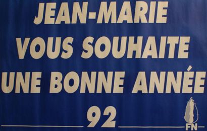 FRONT NATIONAL ( 7 affiches)
“LE PEN LE PEUPLE”...