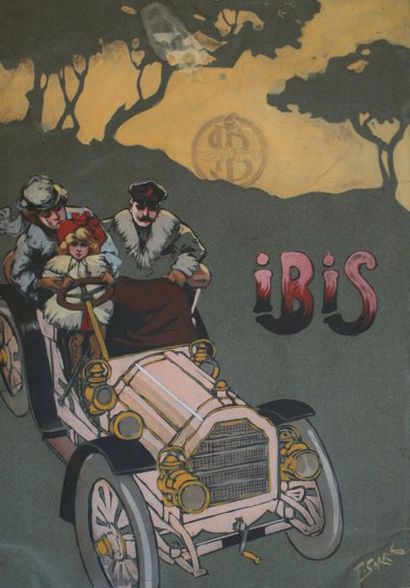 SARRIK F.
IBIS Technique mixte sur papier...