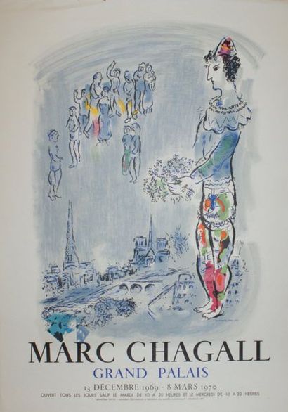 CHAGALL Marc (1887-1985)
GRAND PALAIS. 13...