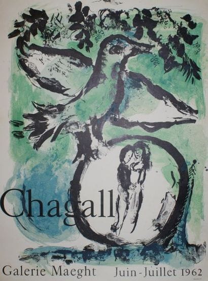 CHAGALL Marc (1887-1985)
L’OISEAU VERT.Galerie...