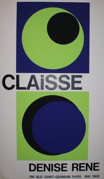 CLAISSE Geneviève (1935-2018)
GALERIE DENISE...