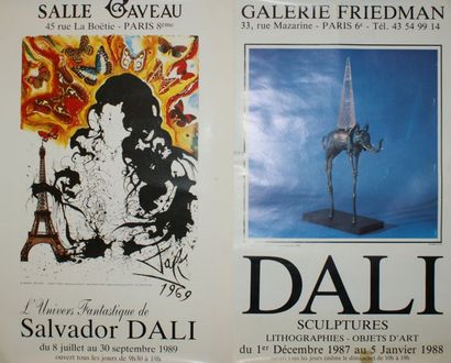 DALI Savador (1904-1989) (6 affiches)
Ensemble...