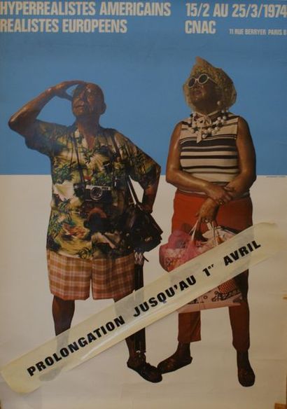 DIVERS (7 affiches)
HYPERREALISTES AMÉRICAINS...