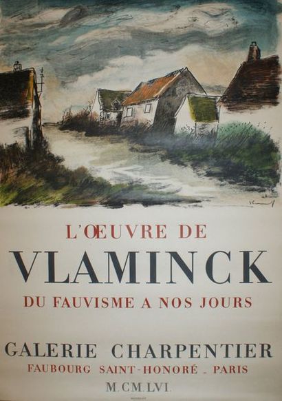 De VLAMINCK Maurice (1876-1958)
Galerie Charpentier.L’OEUVRE...