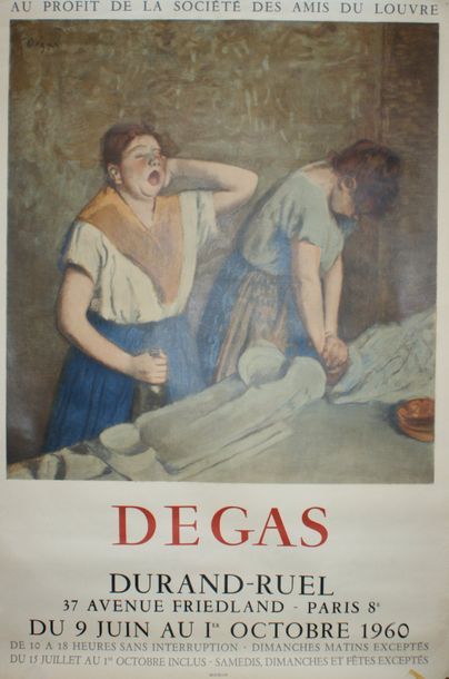 DEGAS Edgar (d’après)
Galerie Durand-Ruel....