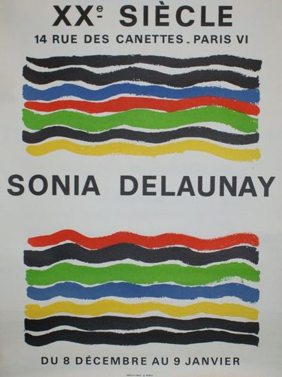 DELAUNAY SONIA (1885-1979)
XXe SIÈCLE.”du...