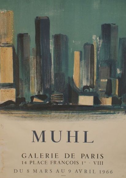 DIVERS ( 6 AFFICHES) 
MUHL (1966 et Provence)...