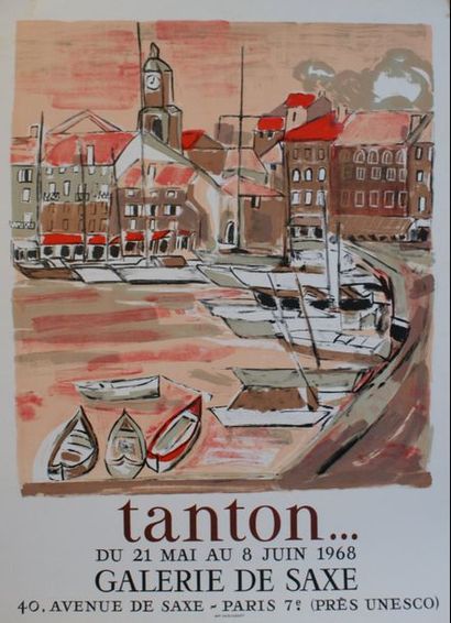DIVERS ( 8 AFFICHES)
TANTON (1968) - TERRASSE...