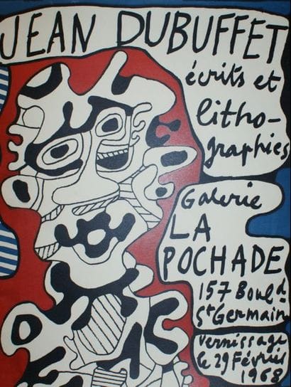 DUBUFFET Jean (1901-1985)
GALERIE LA POCHADE.”ÉCRITS...