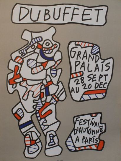 DUBUFFET Jean (1901-1985)
GRAND PALAIS.”FESTIVAL...