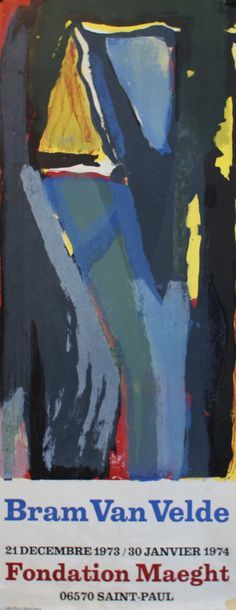FONDATION MAEGHT (4 affiches)
BRAM VAN VELDE...
