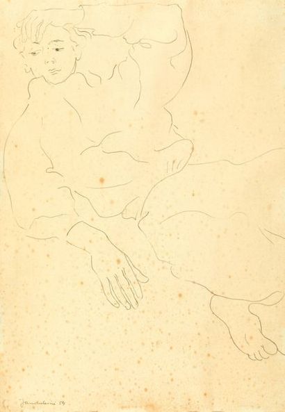 Idel IANCHELEVICI (1909-1994)

Jeune homme...