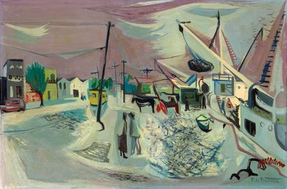 Pierre de BERROETA (1914-2004)

Vue du port...