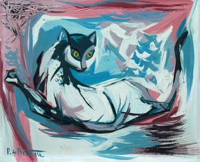 Pierre de BERROETA (1914-2004)

Chat

Huile...