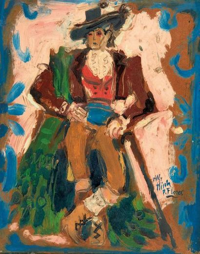 Pedro FLORES (1897-1967)

Comédien

Huile...