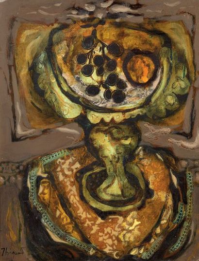 James COIGNARD (1925-2008)

Coupe de raisins

Huile...