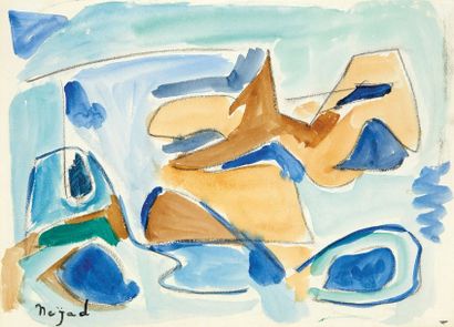 Nejad DEVRIM (1923-1995)

Composition bleue

Aquarelle...