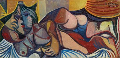 Jean Georges CHAPE (1913-2002)

Nu au divan,...