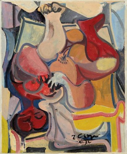 Jean Georges CHAPE (1913-2002)

Femme sur...