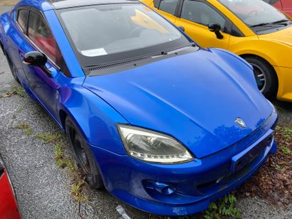 Voiture MPM Bleu en cours de fabrication...