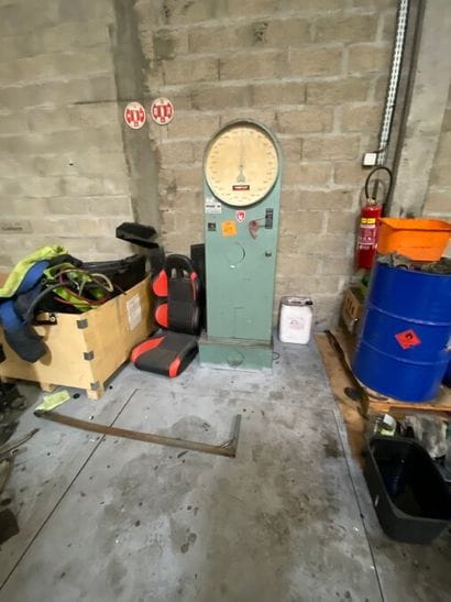 Bascule au sol TESTUT capacité 2000kg