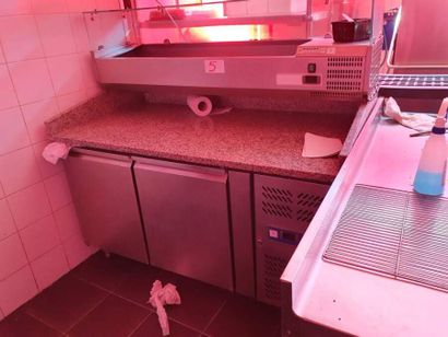 2 Tours réfrigérés 4 portes dessus inox GAMKO...