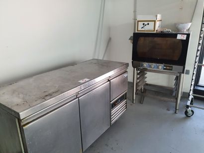 2 Tours réfrigérés 4 portes dessus inox GAMKO...