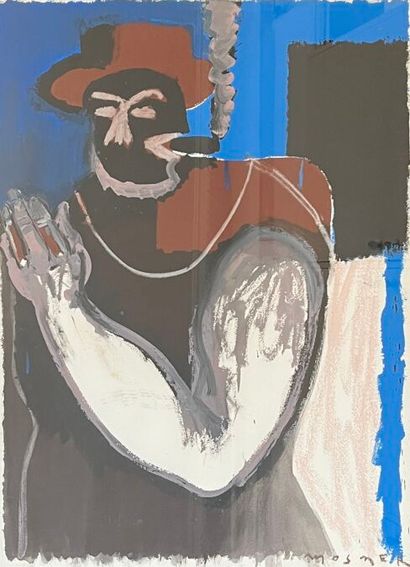 *RICARDO MOSNER (ARGENTINE/ NÉ EN 1948)
Homme...