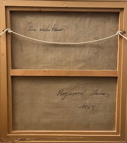 *RAYMOND HAINS (FRANCE/ 1926-2005)
Rue Nicolas...