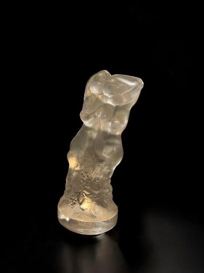 LALIQUE FRANCE
Nymphe et faune
Sujet en cristal...