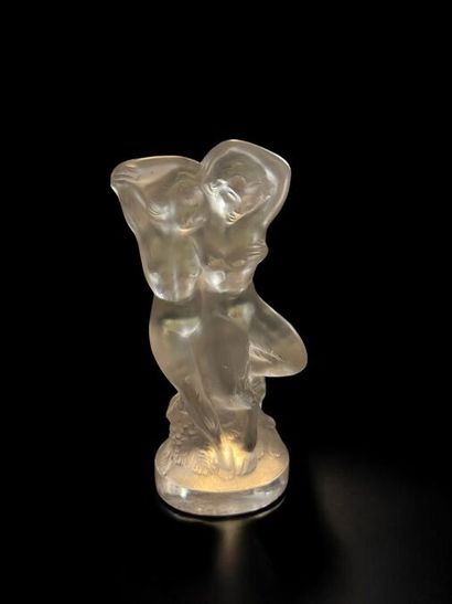 LALIQUE FRANCE
Nymphe et faune
Sujet en cristal...