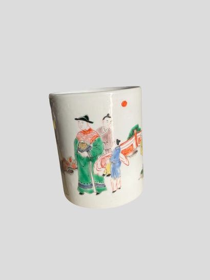 *CHINE 

Porte-pinceaux bitong en porcelaine...