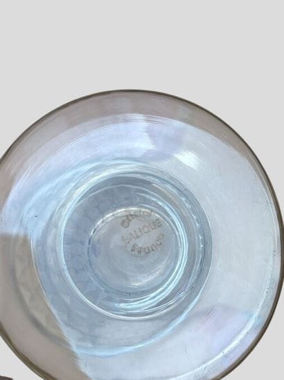 * LALIQUE FRANCE
Ensemble de 8 verres en...