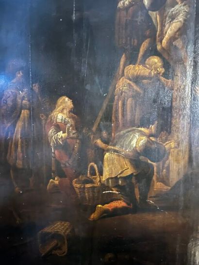 Léonard BRAMER (Delft 1596 - 1674)
La Descente...