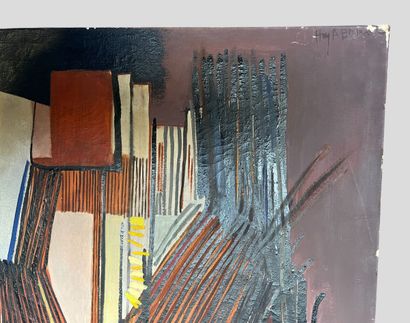 *HUGUETTE ARTHUR-BERTRAND (FRANCE/ 1920-2005)
Composition,...