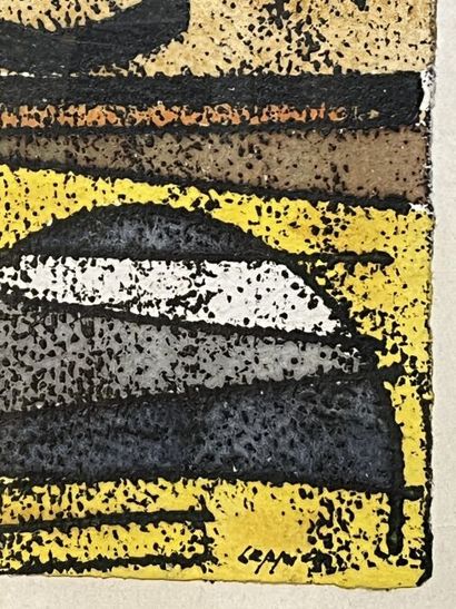 *JEAN LEPPIEN (ALLEMAGNE-FRANCE/ 1910-1991)
Composition...