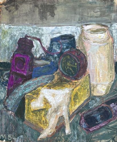 *ÉCOLE MODERNE
Nature morte aux casseroles...