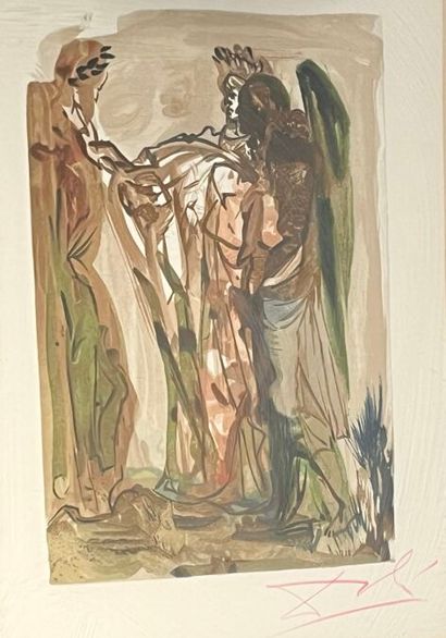 *Salvador DALI (1904 -1989)
La Divine Comédie,...