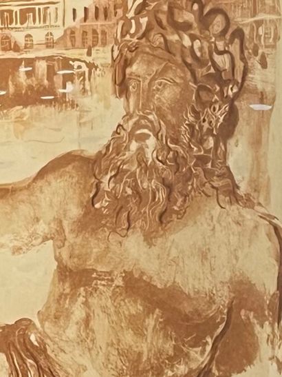 *Antoni CLAVÉ (1913-2005)
Dieu Fleuve
Gravure...