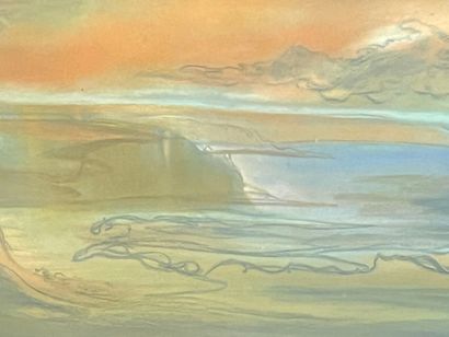 *JACQUES-CHARLES DELAHAYE (FRANCE/ 1928-2010)
Falaises...