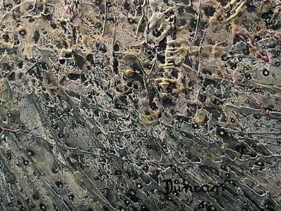 *JOSEPH DUNCAN (IRLANDE-FRANCE/ 1920-2015)
Composition
Huile...