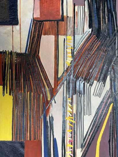 *HUGUETTE ARTHUR-BERTRAND (FRANCE/ 1920-2005)
Composition,...