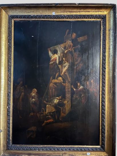 Léonard BRAMER (Delft 1596 - 1674)
La Descente...