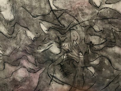 *GUSTAVE SINGIER (BELGIQUE-FRANCE/ 1909-1984)
Composition,...