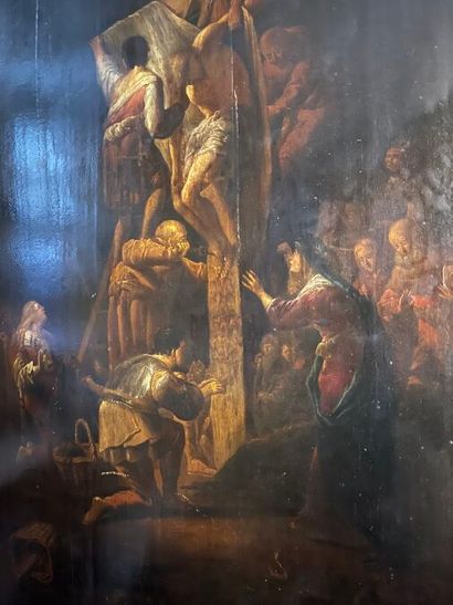 Léonard BRAMER (Delft 1596 - 1674)
La Descente...