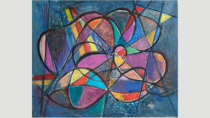 *JEAN VILLERI (ITALIE-FRANCE/ 1896-1982)
Composition...