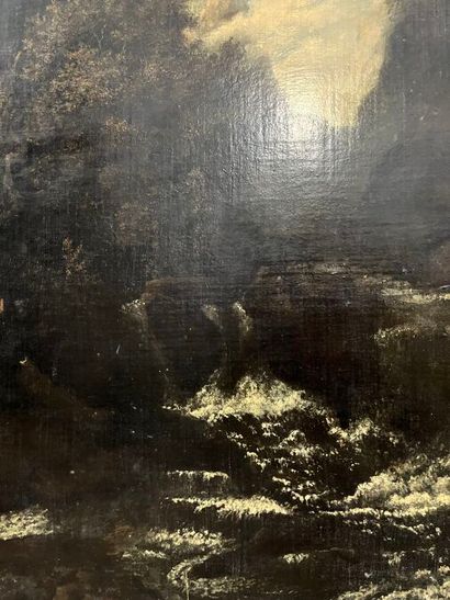 *Dans le goût de COURBET 
Les arbres en bordure...