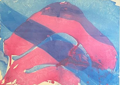 *JEAN MESSAGIER (FRANCE/ 1920-1999)
Composition...