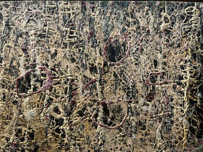 *JOSEPH DUNCAN (IRLANDE-FRANCE/ 1920-2015)
Composition
Huile...