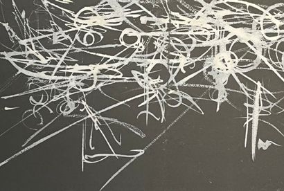 *GEORGES MATHIEU (FRANCE/ 1921-2012)
Composition,...